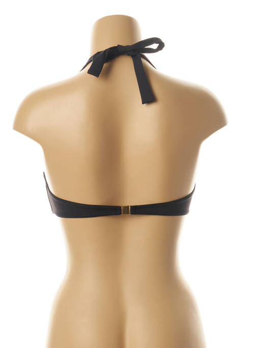 Haut de maillot de bain noir KIWI pour femme