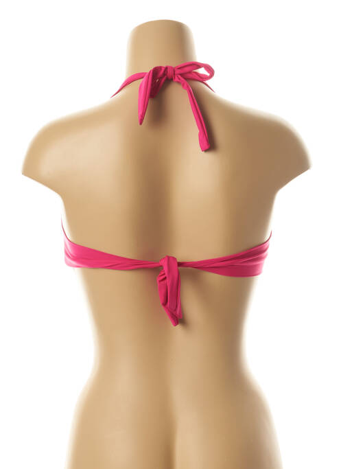 Haut de maillot de bain rose KIWI pour femme