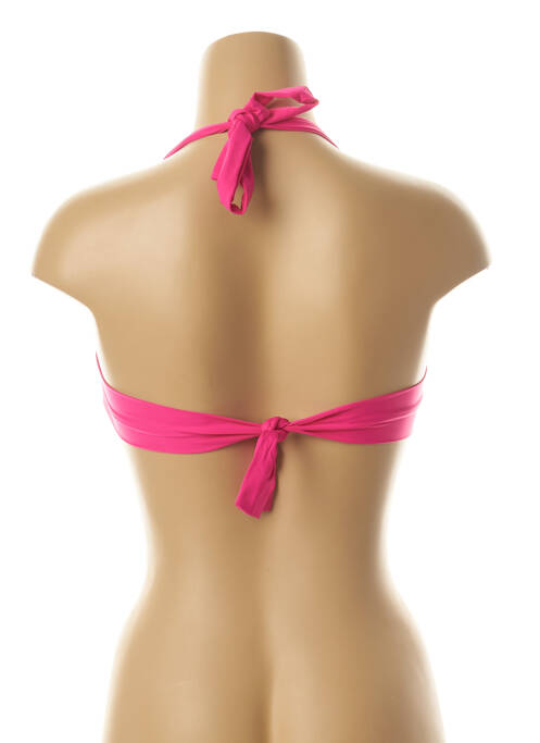 Haut de maillot de bain rose KIWI pour femme