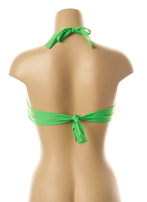 Haut de maillot de bain vert KIWI femme