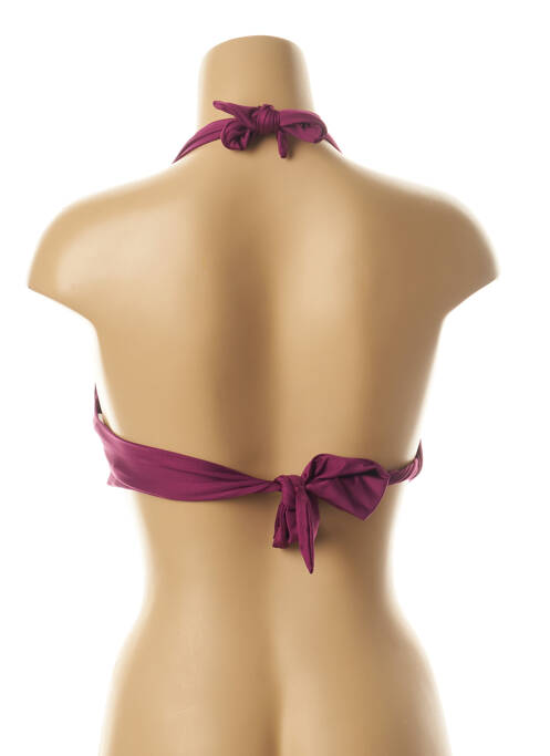 Haut de maillot de bain violet SEAFOLLY pour femme