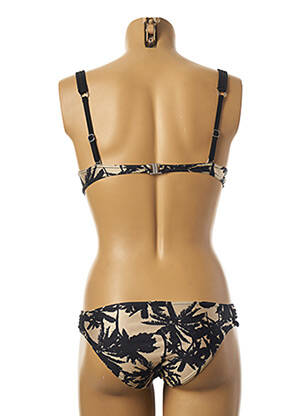 Maillot de bain 2 pièces stretch noir LES P'TITES BOMBES femme
