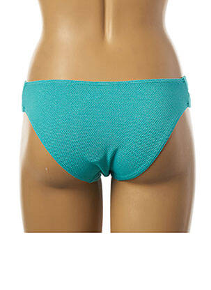 Bas de maillot de bain tissage texturé culotte vert PLAGE DU SUD femme