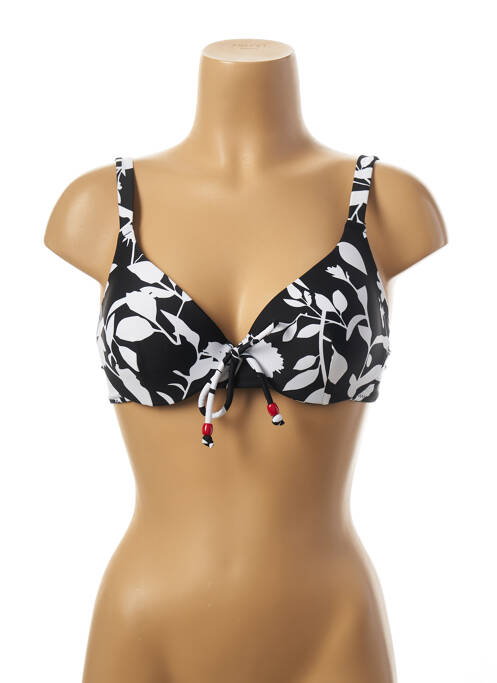 Haut de maillot de bain stretch noir YSABEL MORA femme