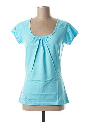 T-shirt bleu REEBOK pour femme