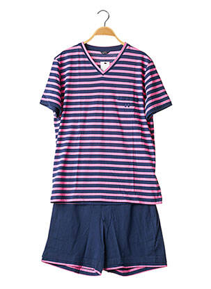 Pyjashort bleu HOM pour homme