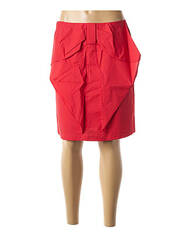 Jupe courte rouge POUPEE CHIC pour femme seconde vue
