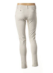 Pantalon chino gris SO SOON pour femme seconde vue