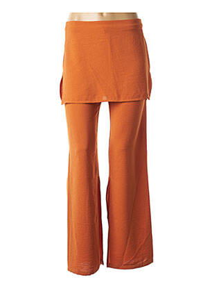 Pantalon large orange LOLESFILLES pour femme