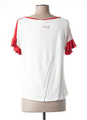 T-shirt rouge POUPEE CHIC pour femme seconde vue