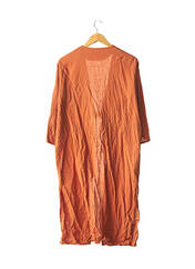 Manteau long orange ZARA pour femme seconde vue