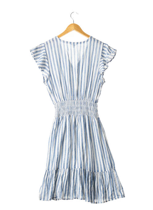 Robe mi-longue bleu RAILS pour femme