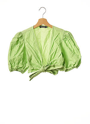 Boléro fermeture liens à nouer vert NASTY GAL femme