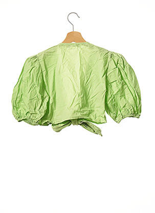 Boléro fermeture liens à nouer vert NASTY GAL femme