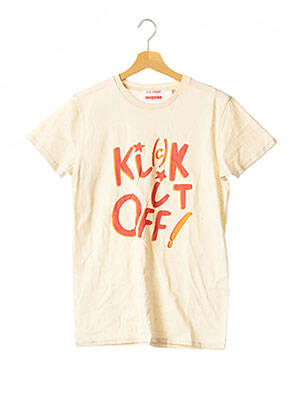 T-shirt beige ELISE CHALMIN X KIKOFF pour femme