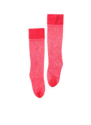Chaussettes rouge AMINA MUADDI X WOLFORD pour femme