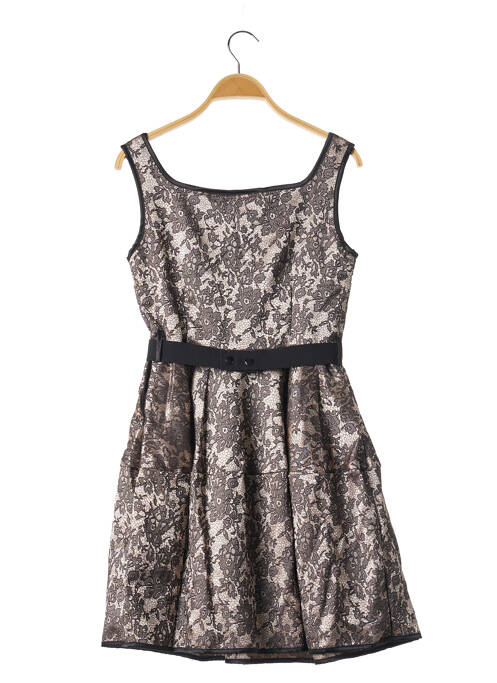 Robe courte beige RINASCIMENTO pour femme