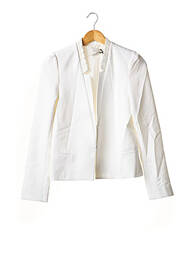 Veste casual epaulette blanc IKKS femme