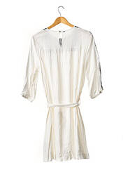 Robe courte blanc IKKS pour femme seconde vue