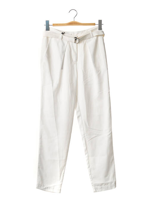 Pantalon droit blanc IKKS pour femme