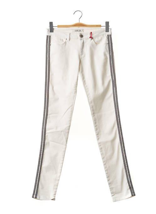 Pantalon slim blanc I.CODE (By IKKS) pour femme