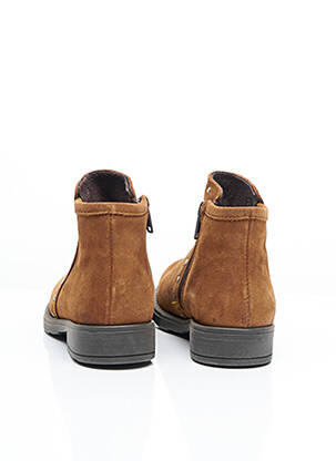 Bottines/boots nubuck marron ROSE ET MARTIN fille