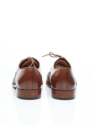 Derbies matière lisse marron MARVIN&CO homme