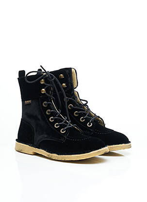 Bottines/boots talon plat jusqu'à 3cm noir KICKERS femme