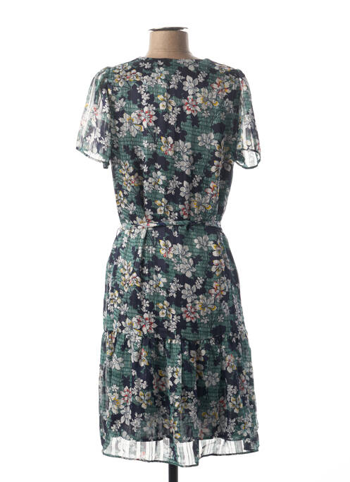 Robe mi-longue vert LA FEE MARABOUTEE femme