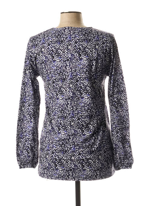 T-shirt bleu LA FEE MARABOUTEE pour femme