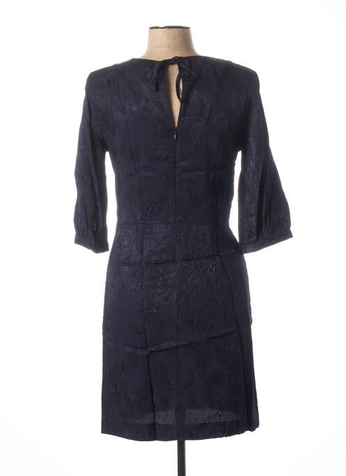 Robe courte bleu LA FEE MARABOUTEE pour femme