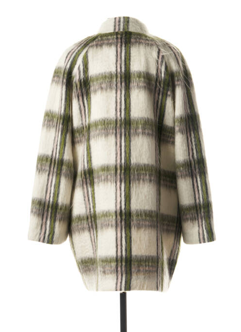 Manteau long blanc ON PARLE DE VOUS pour femme