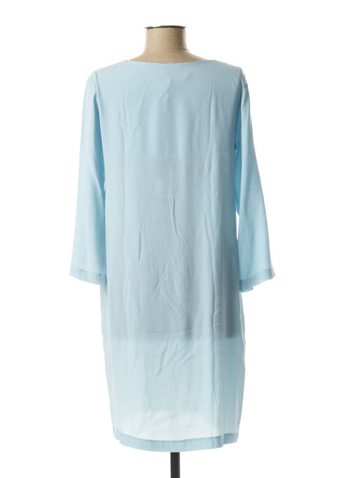 Robe mi-longue bleu GAIA BOLDETTI pour femme