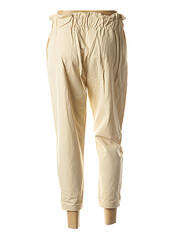 Pantalon 7/8 beige MOCHY pour femme seconde vue
