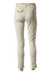 Pantalon 7/8 gris MADE IN ITALY pour femme seconde vue