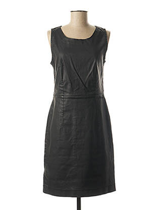 Robe mi-longue noir KANOPE femme