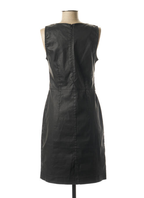 Robe mi-longue noir KANOPE pour femme