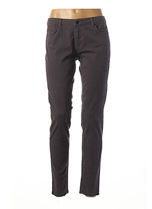Pantalon slim taille basse taille basse gris ANNA SCOTT femme