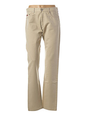 Jeans coupe droite broderie rivets taille normale beige LEE COOPER femme
