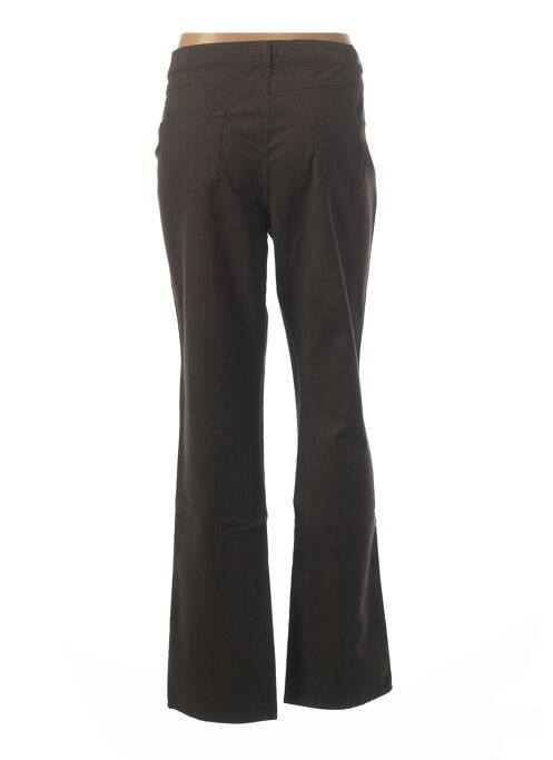 Pantalon droit marron KANOPE pour femme