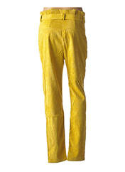 Pantalon slim jaune VILA pour femme seconde vue
