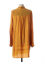 Robe mi-longue orange CREAM pour femme seconde vue