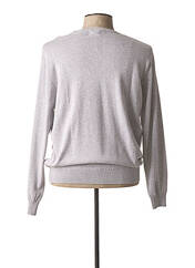 Pull gris YATCHING CLUB BY WIN'S pour homme seconde vue