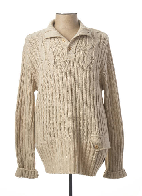 Pull beige RIP CURL pour homme