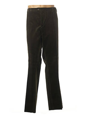 Pantalon chino stretch taille normale vert PIERRE D'ARLANC homme