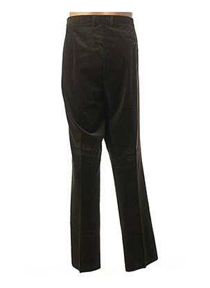 Pantalon chino stretch taille normale vert PIERRE D'ARLANC homme