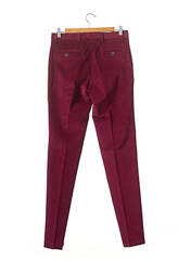 Pantalon chino violet COSSERAT pour homme seconde vue
