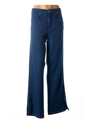 Pantalon droit bleu SALSA pour femme