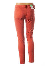 Pantalon slim orange PEPE JEANS pour femme seconde vue