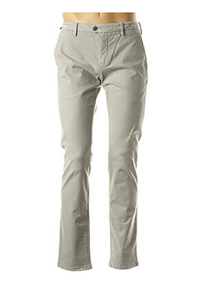 Pantalon droit gris TELERIA ZED pour homme